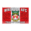Wrexham AFC Pride Flag — Double-Sided Football Supporter Banner