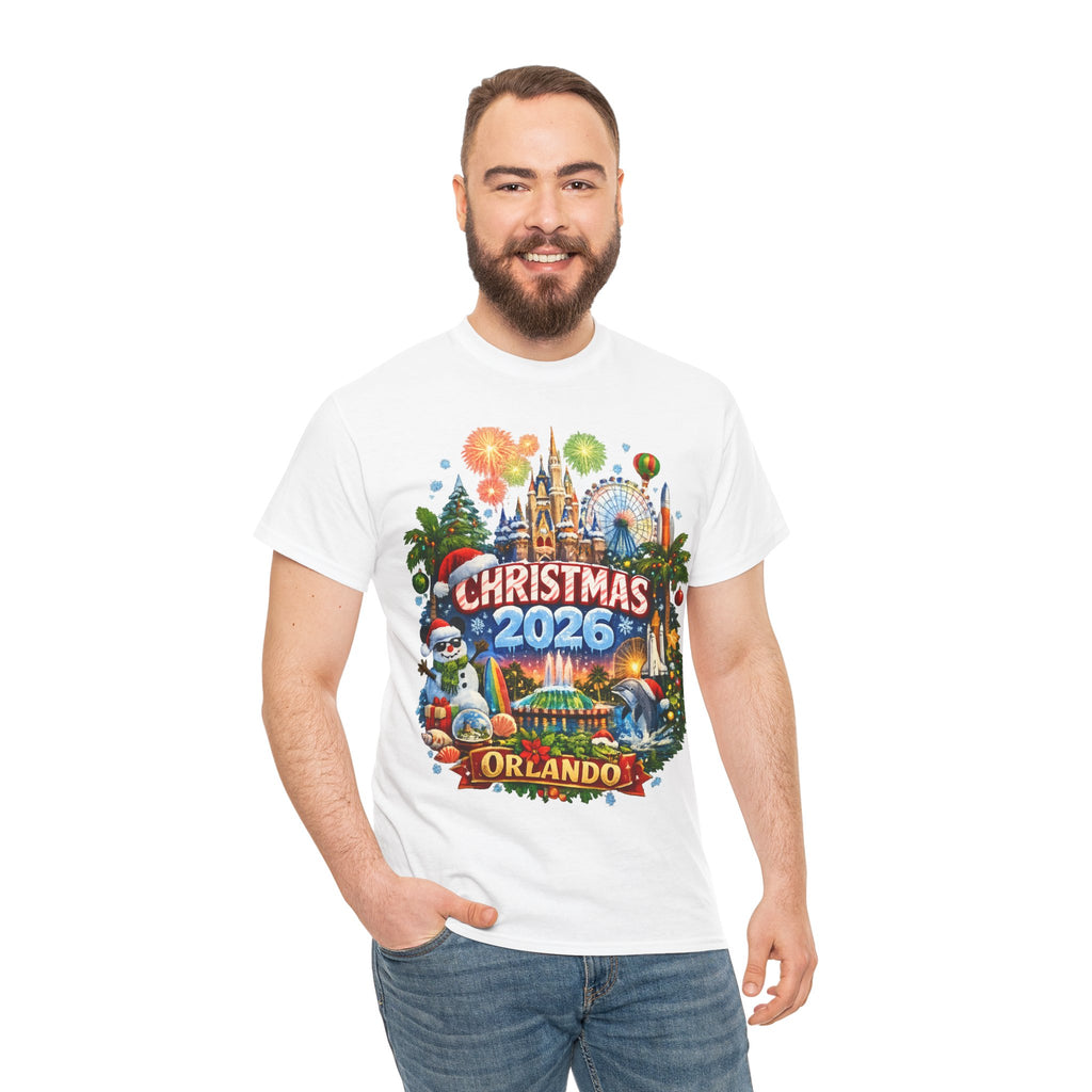 Christmas 2026 Orlando T-Shirt — Holiday Theme Park Souvenir Tee
