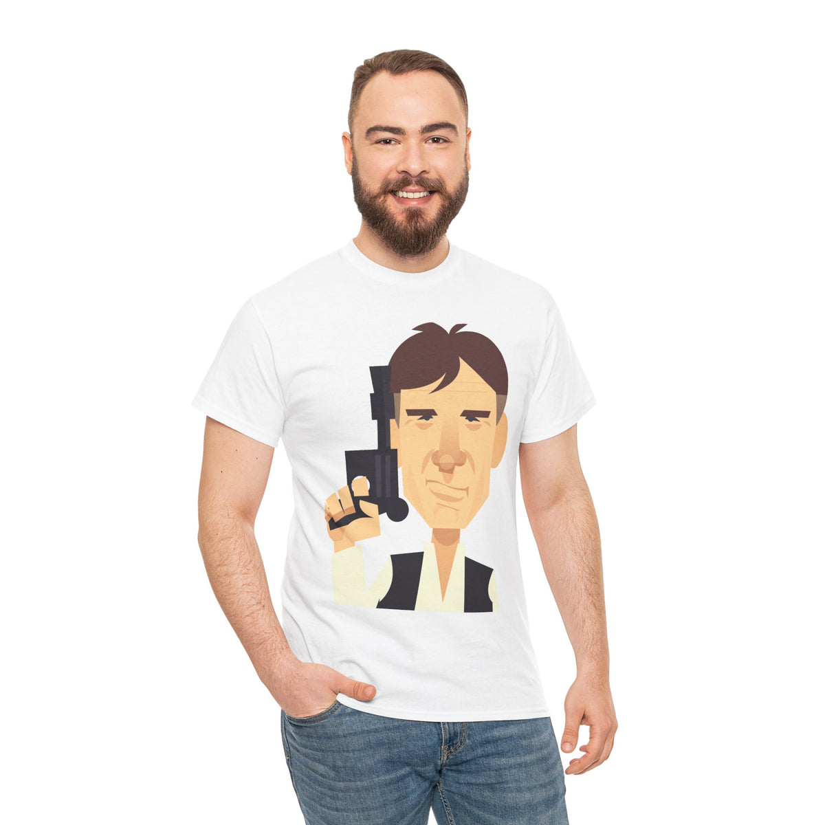 Han Solo Graphic Cotton T-Shirt