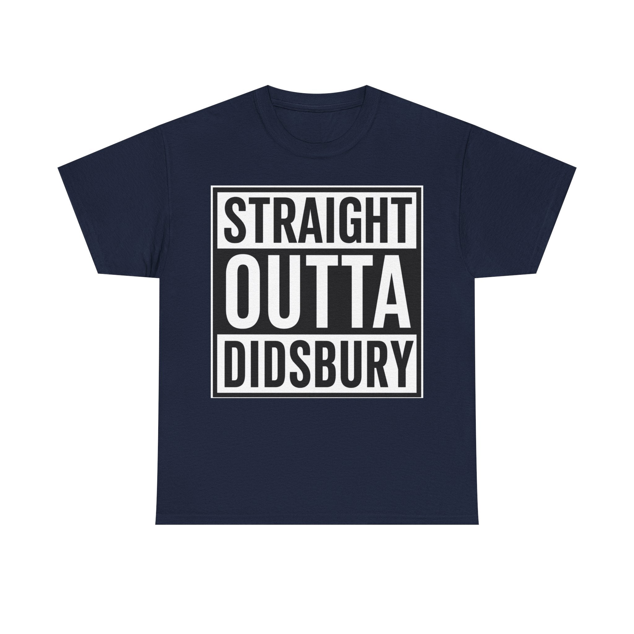 Straight Outta Didsbury T‑Shirt — Graphic City Pride Tee
