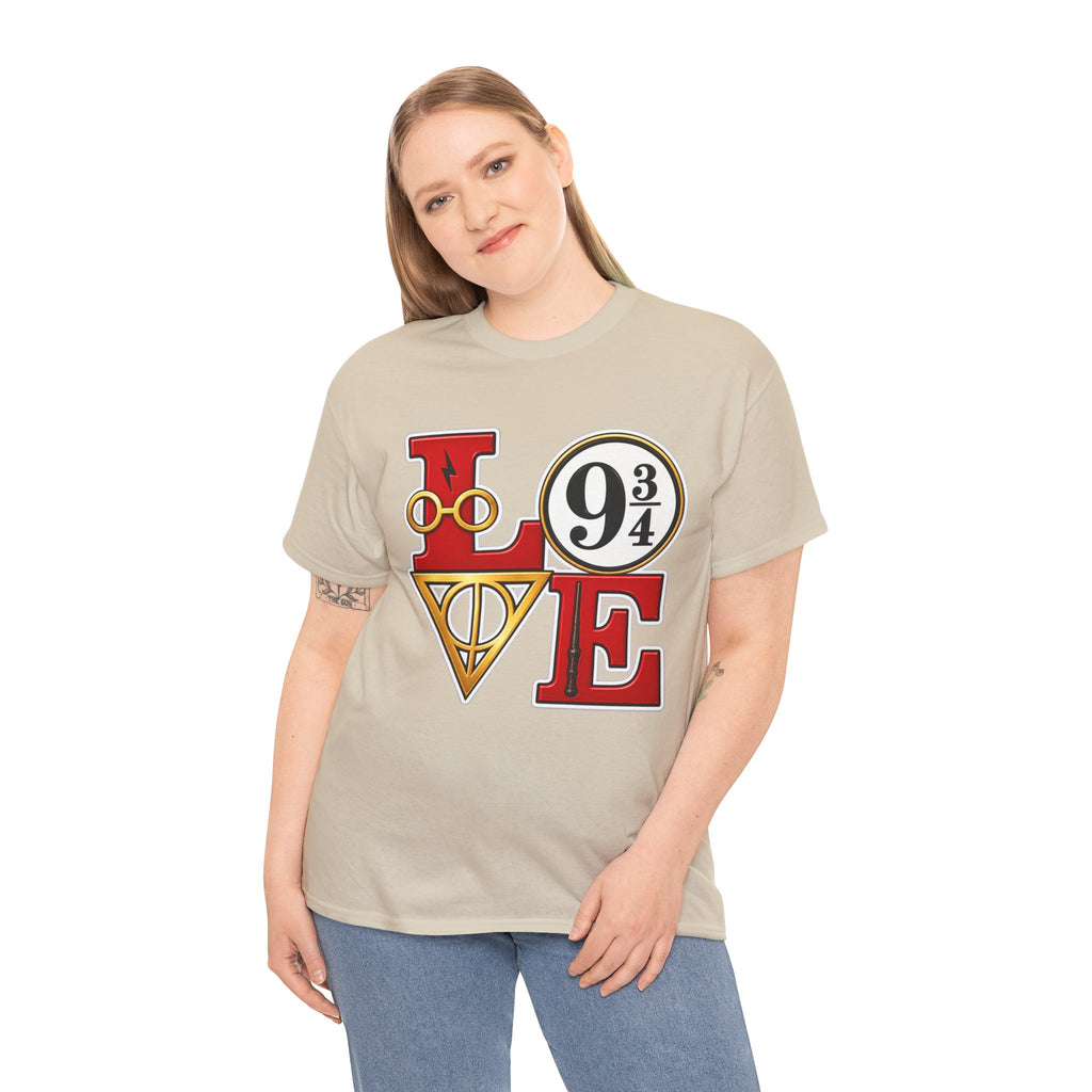 Harry Potter Inspired Love 9 3/4 Wizardry Tee