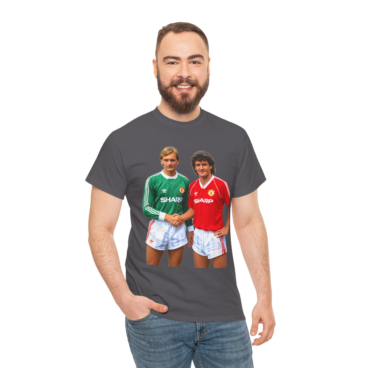 Leighton & Hughes Manchester United Legends Coton T-shirt