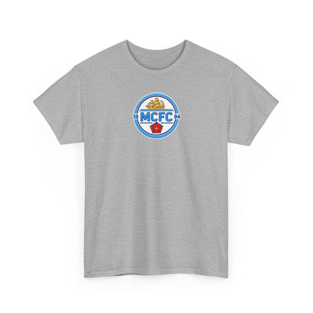 MCFC Retro Crest T‑Shirt — Vintage Soccer Fan Tee