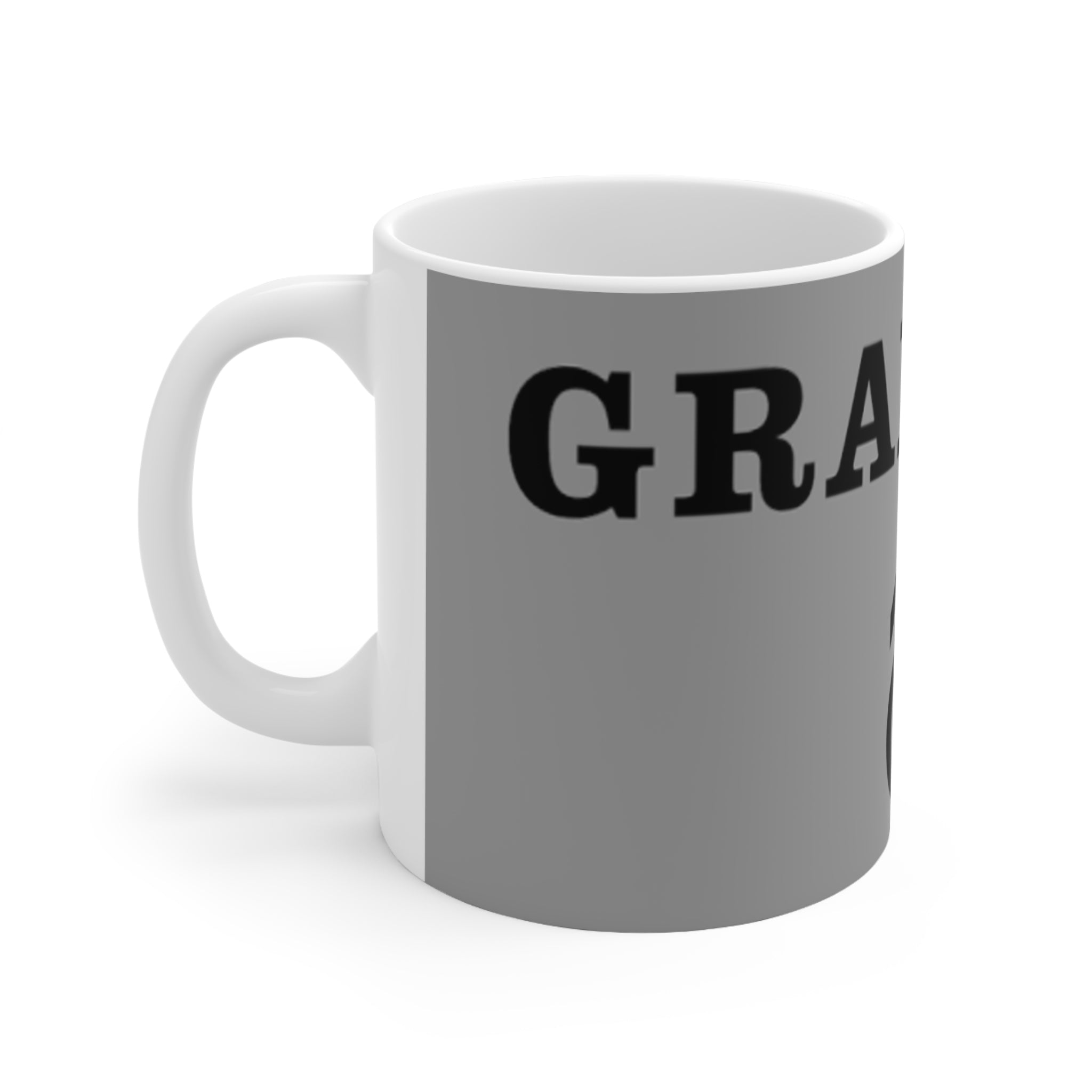 Grandad TV Ceramic Coffee Mug — 11oz & 15oz Gray Dad Gift