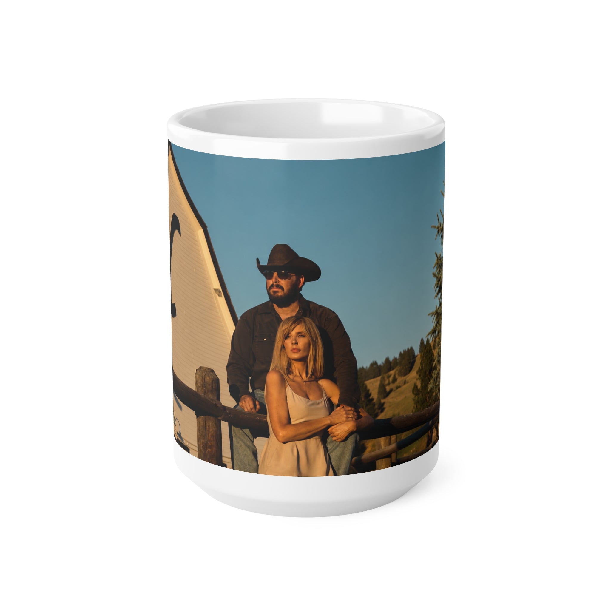 Yellowstone RIp & Beth Coffee Mug — Rustic Ranch 11oz/15oz Ceramic Cup