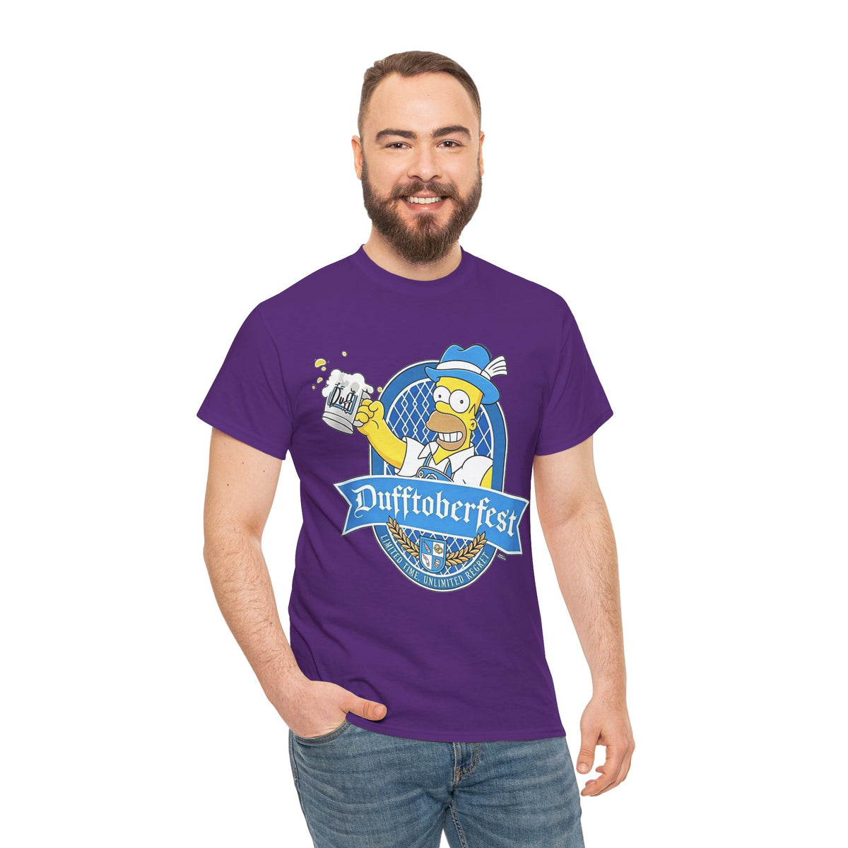 Dufftoberfest Beer Cotton T-Shirt / Tee