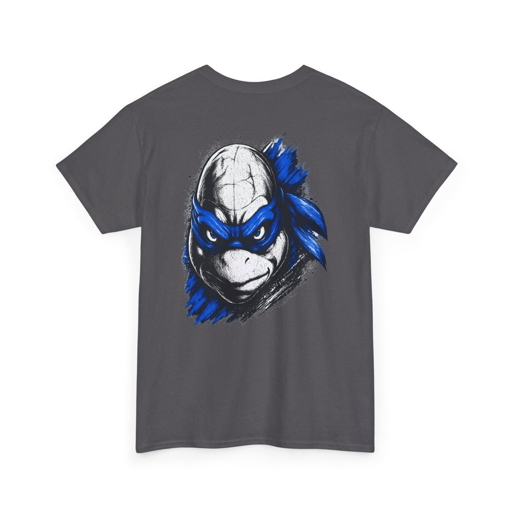 TMNT Leonardo Graphic Tee — Blue Mask Turtle T-Shirt