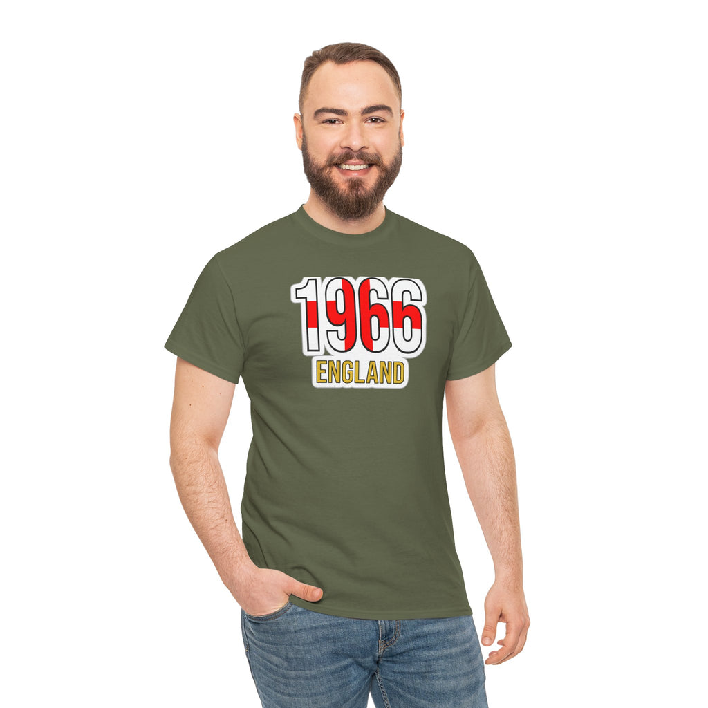 1966 England T‑Shirt – Retro World Cup Winners Football Tee