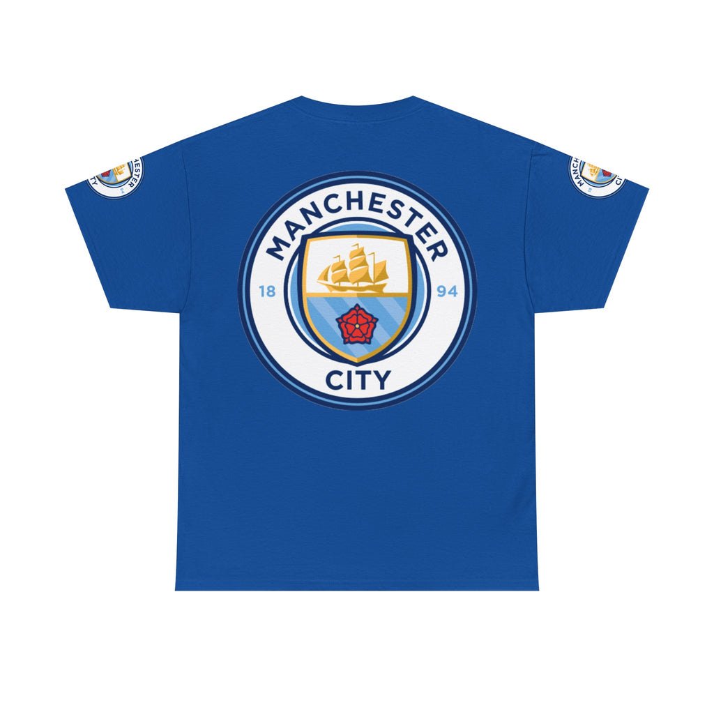 Manchester City Crest T-Shirt — Football Club Logo Tee