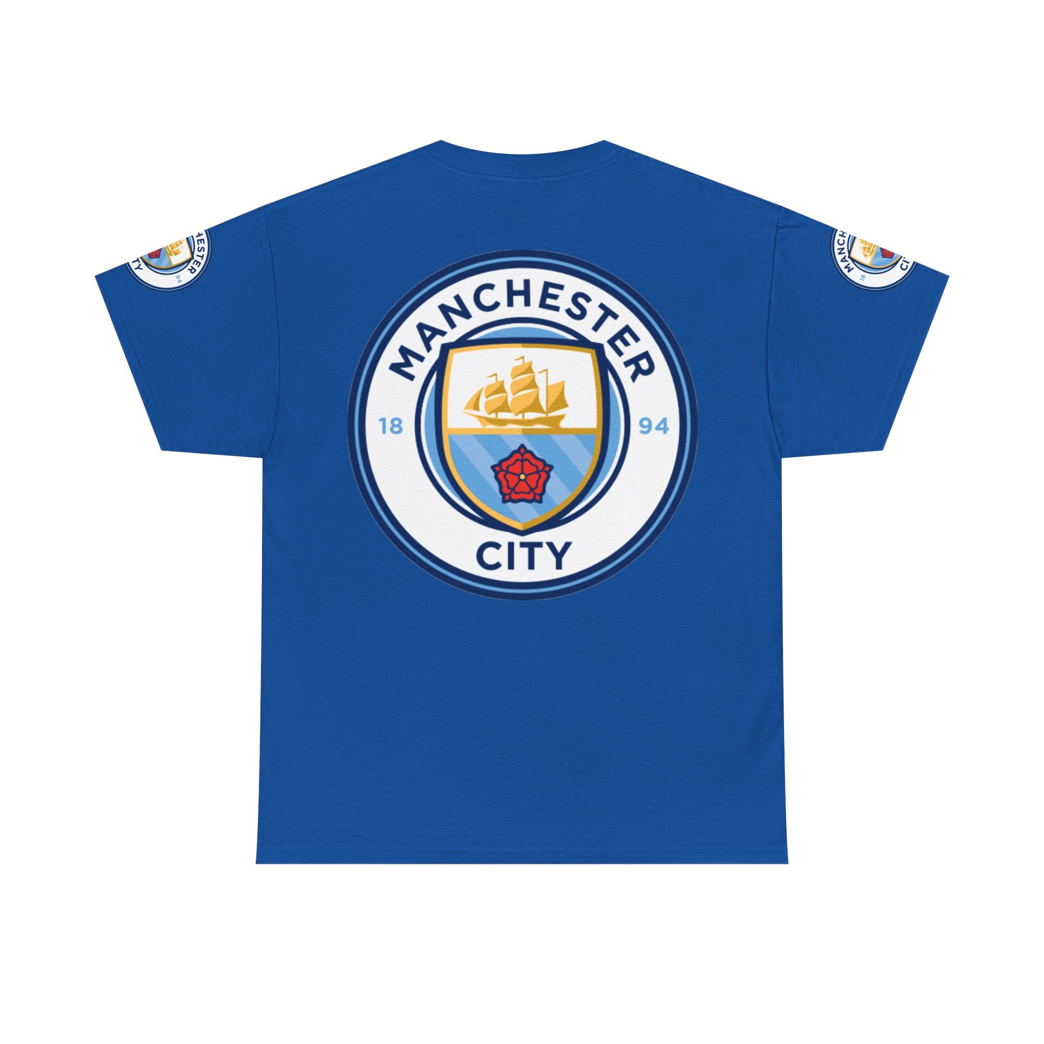 Manchester City Crest T-Shirt — Football Club Logo Tee