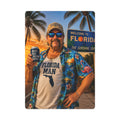 Florida Man Playing / Poker Cards