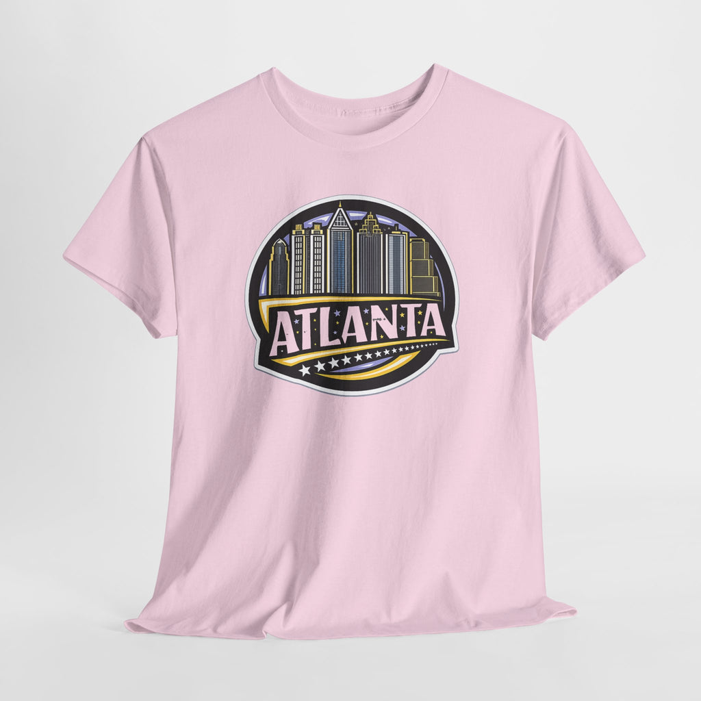 Atlanta Skyline Tee — Vintage City Badge Graphic T-Shirt