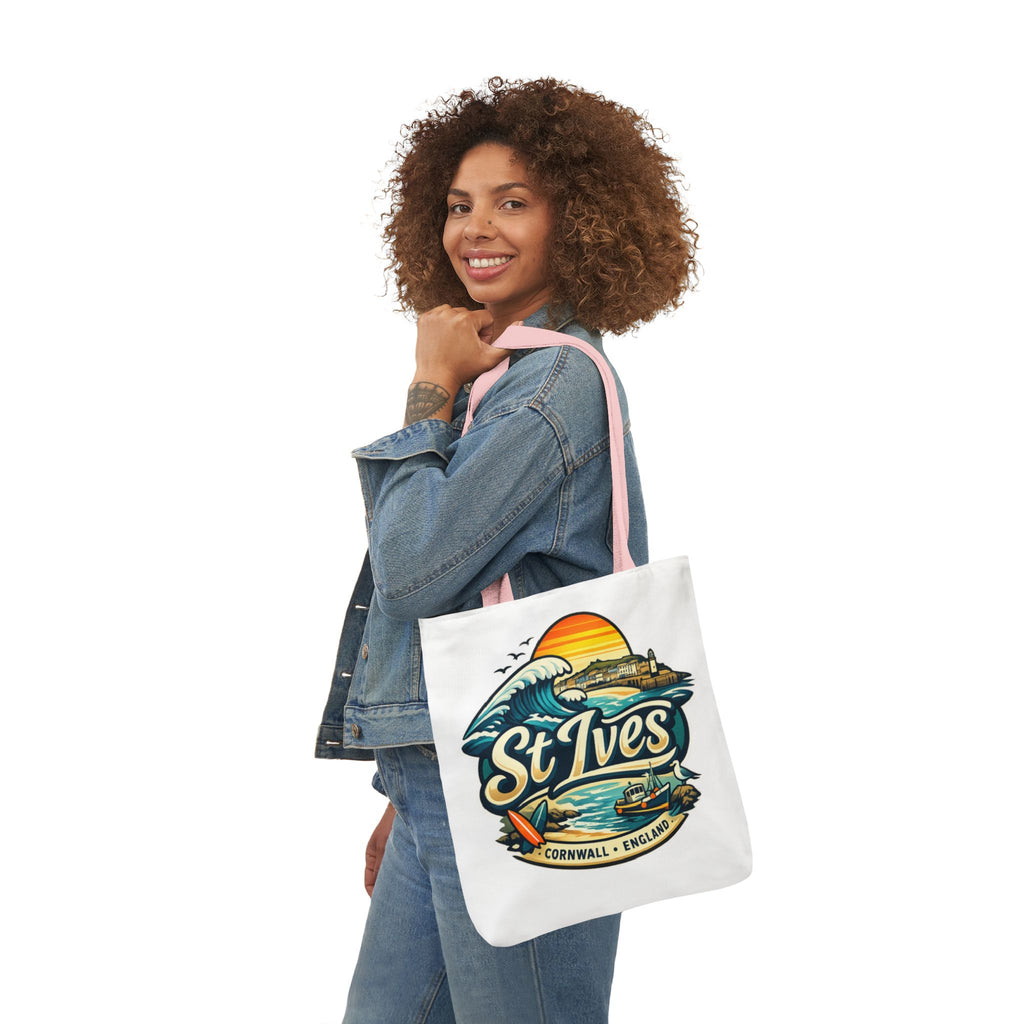 St Ives Cornwall Sunset Tote Bag