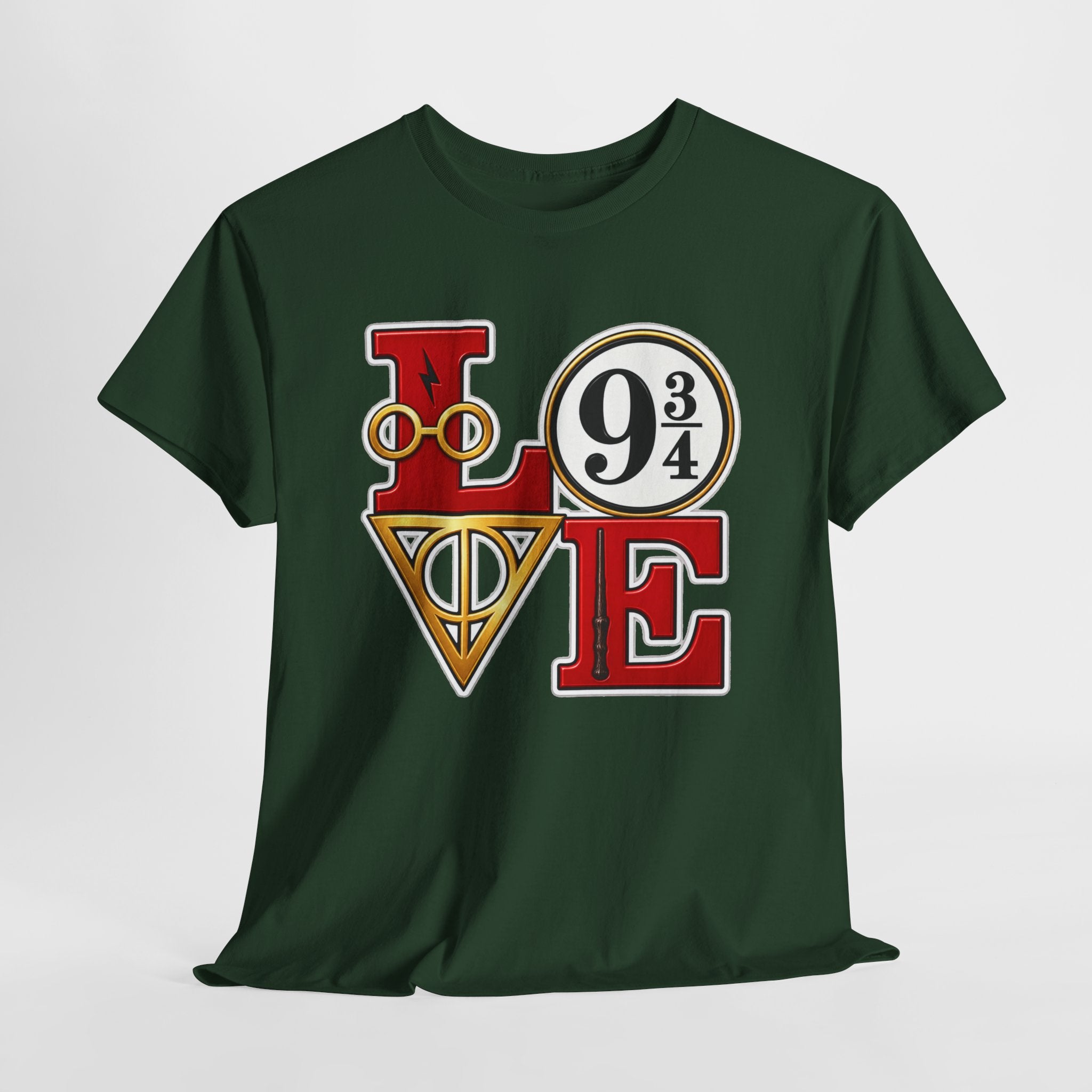 Harry Potter Inspired Love 9 3/4 Wizardry Tee