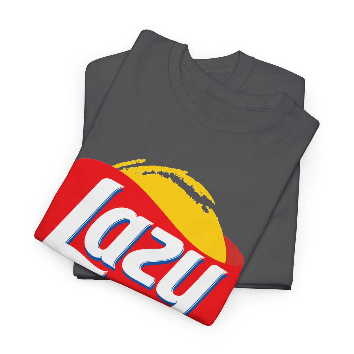 Lazy Logo T‑Shirt — Retro Snack-Inspired Graphic Tee