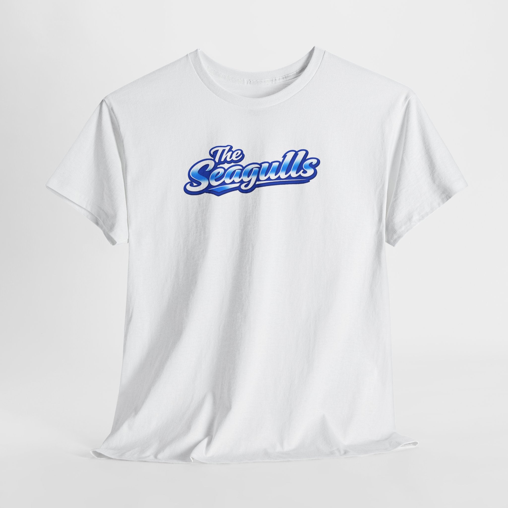 Seagulls Football Script Logo Cotton T-Shirt