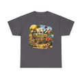 St. Augustine Florida Vintage Travel Tee — Retro Beach & Lighthouse Souvenir T-Shirt