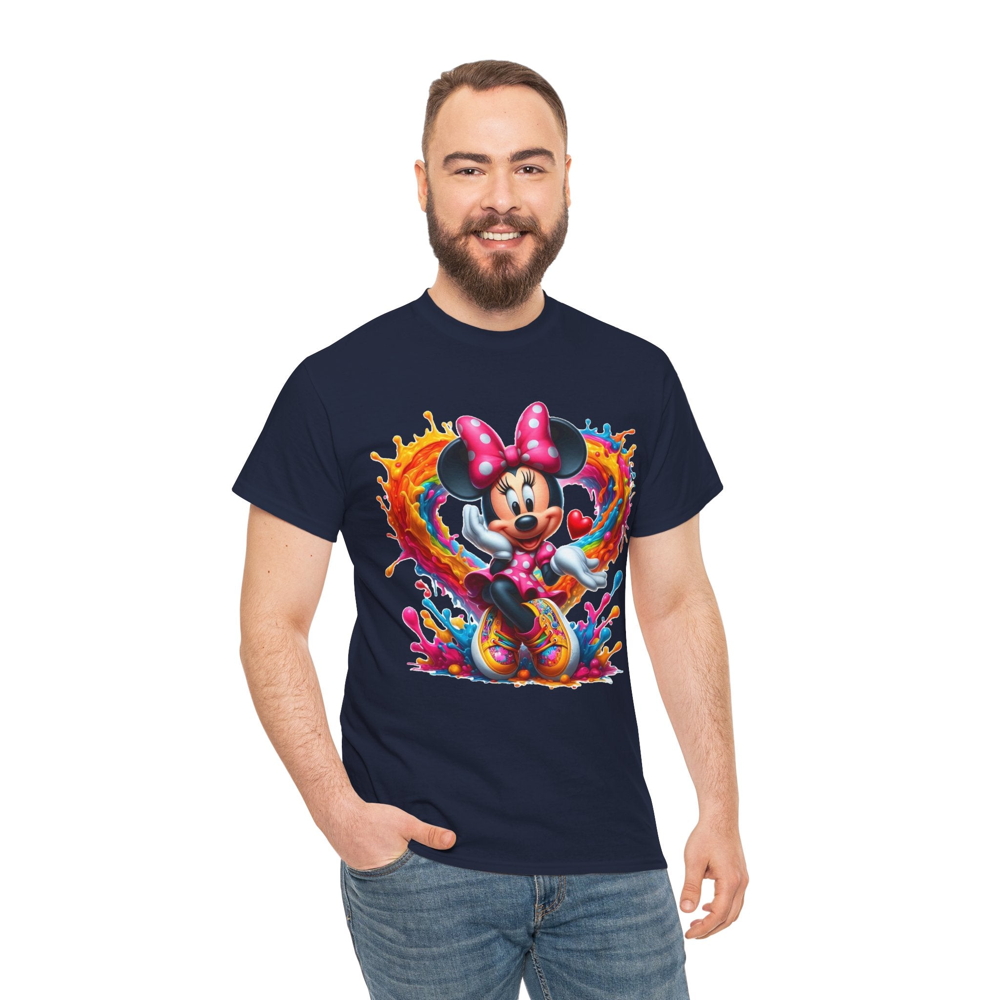 Minnie Mouse Unofficial Color Splash T‑Shirt