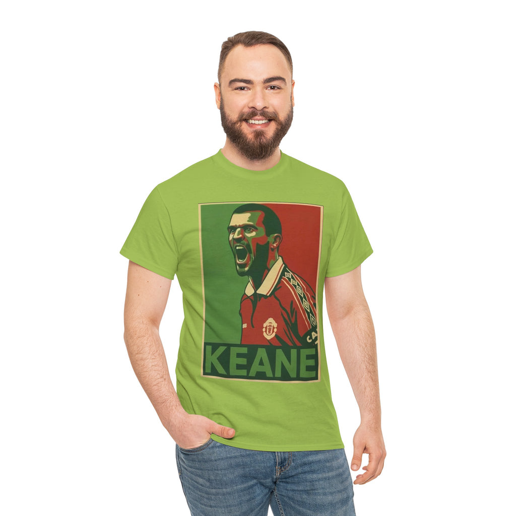 Roy Keane Manchester United Legend Retro Football Tee