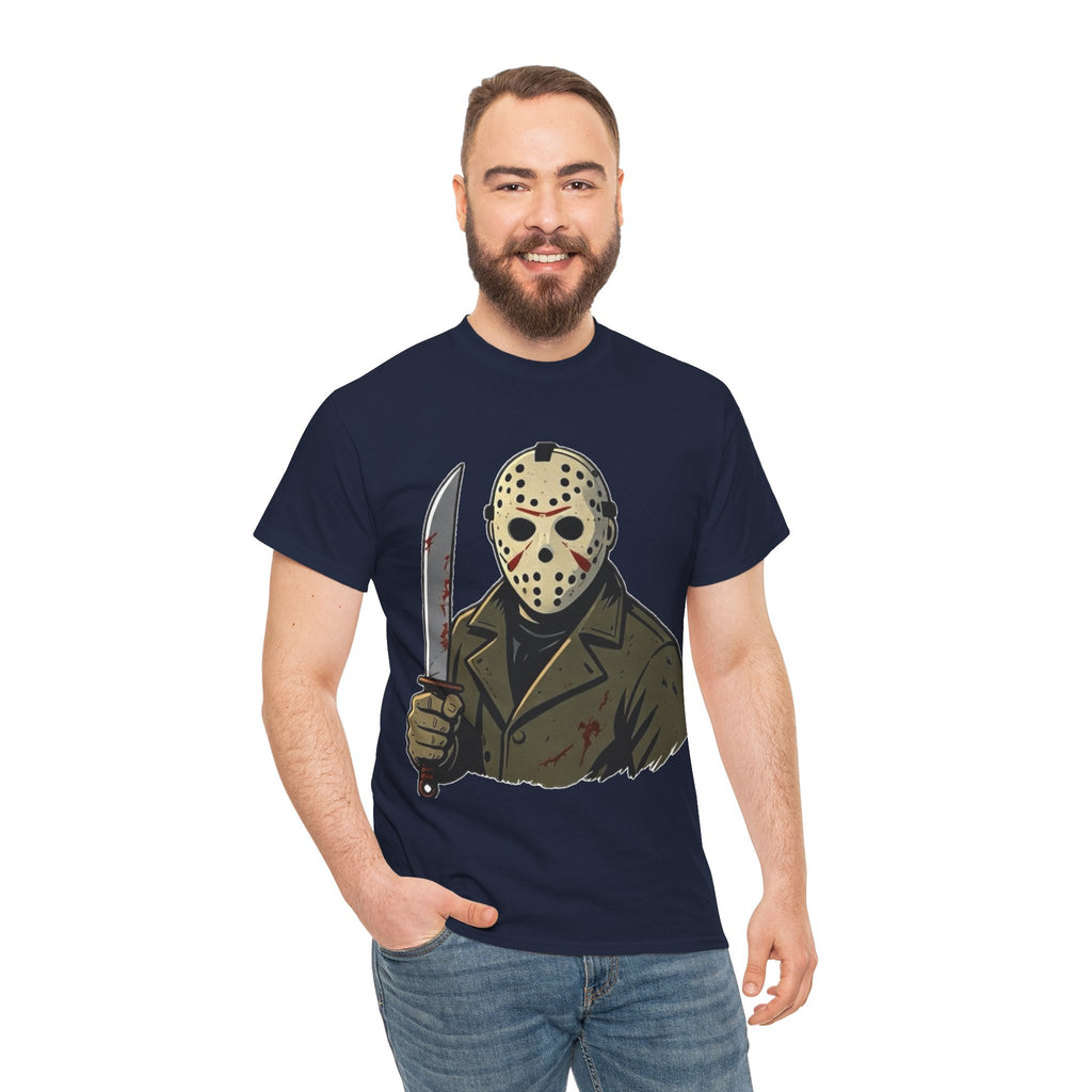 Horror Mask Killer Graphic Tee