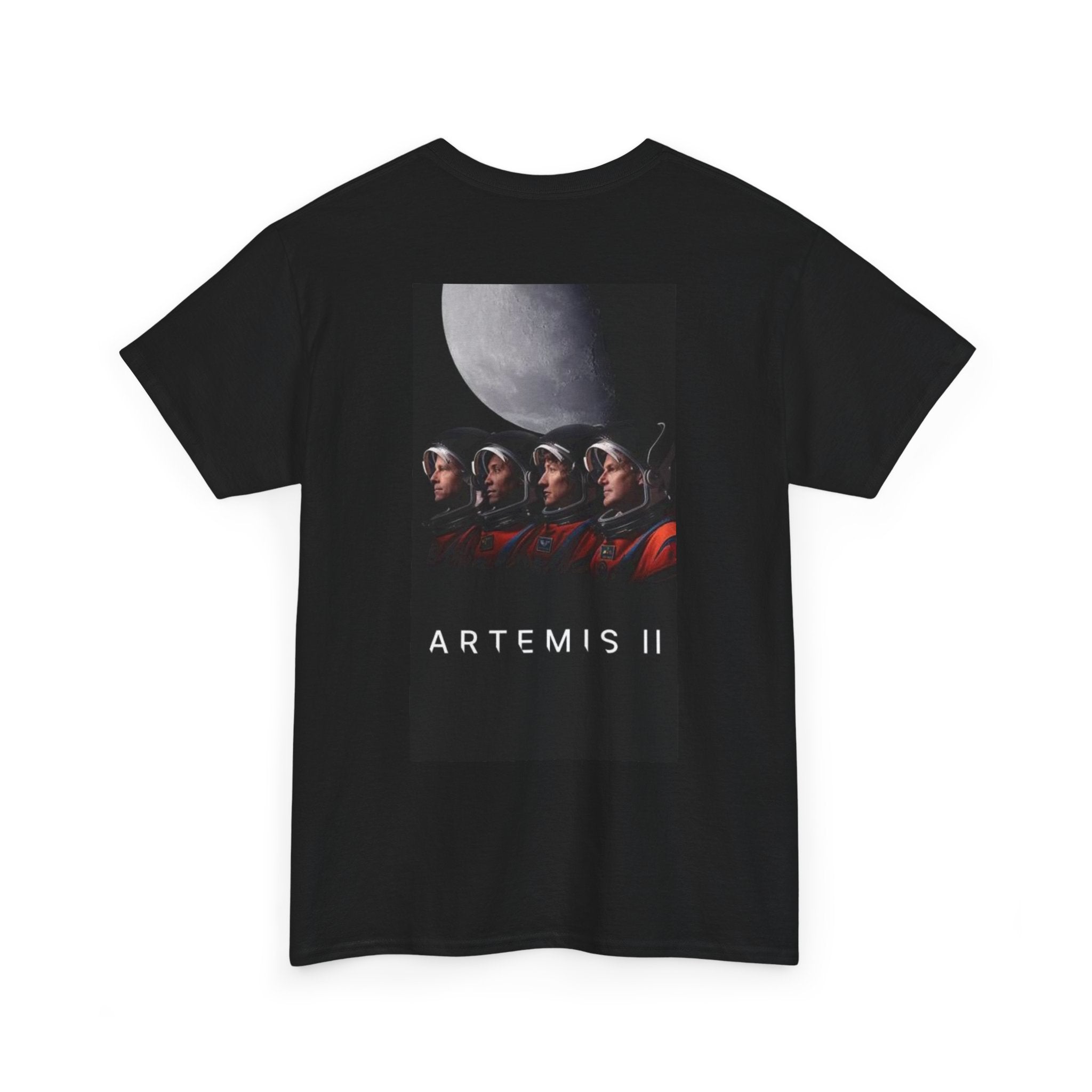 Artemis 2 Astronaut Crew Tee — Retro Spacewalk Graphic T-Shirt