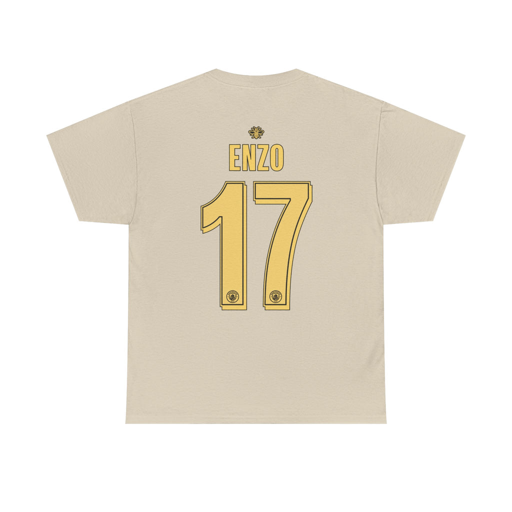 Enzo Fernandez Manchester City Inspired Cotton T-Shirt