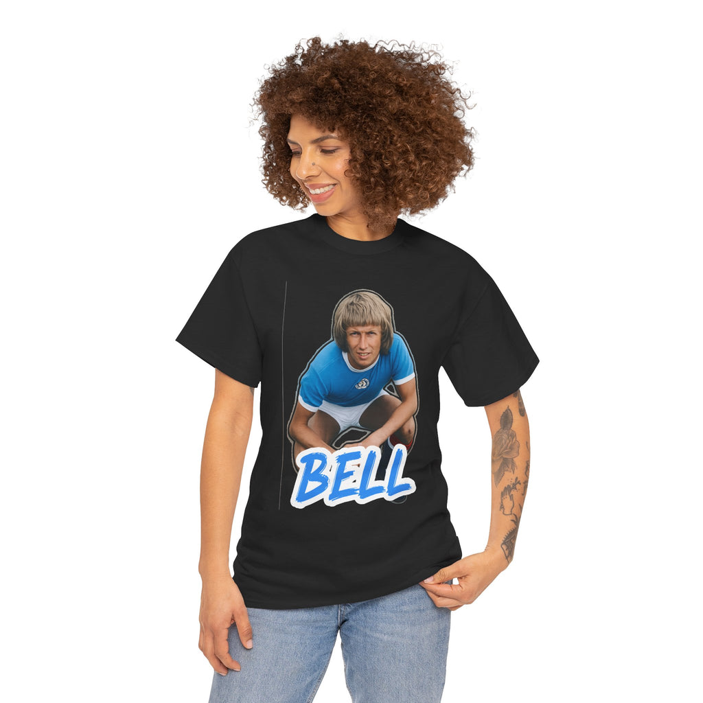 Colin Bell Manchester City Legend Retro Soccer Tee — Vintage Player Graphic T-Shirt
