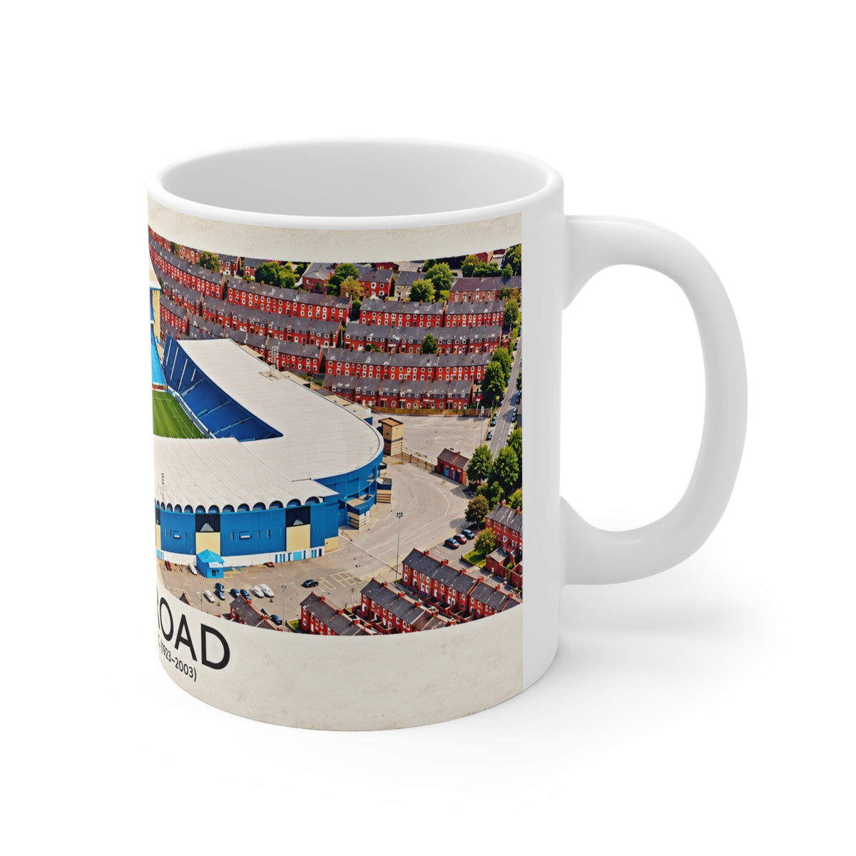 Maine Road Stadium Mug – Manchester City Ceramic Coffee Cup (11oz & 15oz)