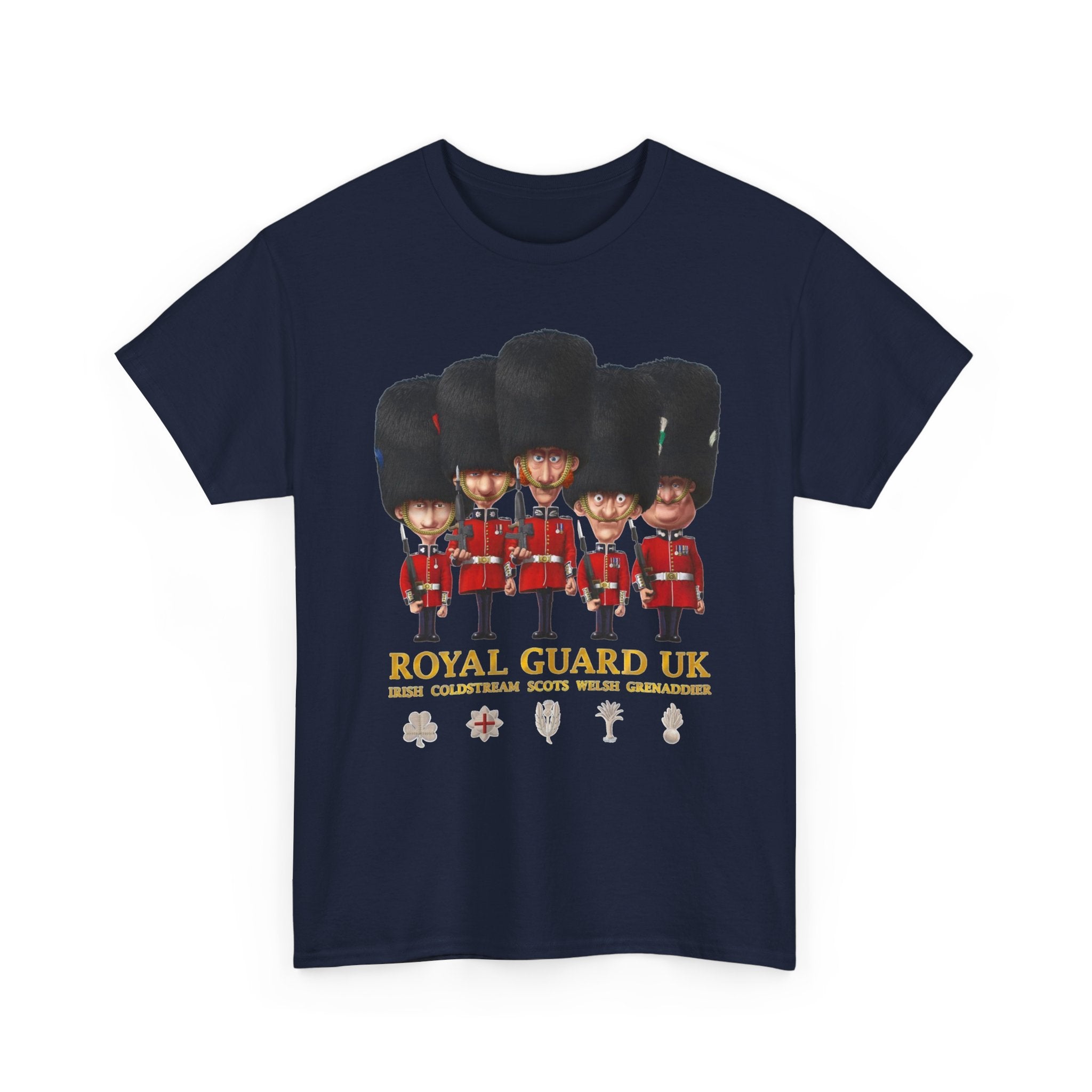 Royal Guard UK T-Shirt — Cute British Guards Illustration Tee