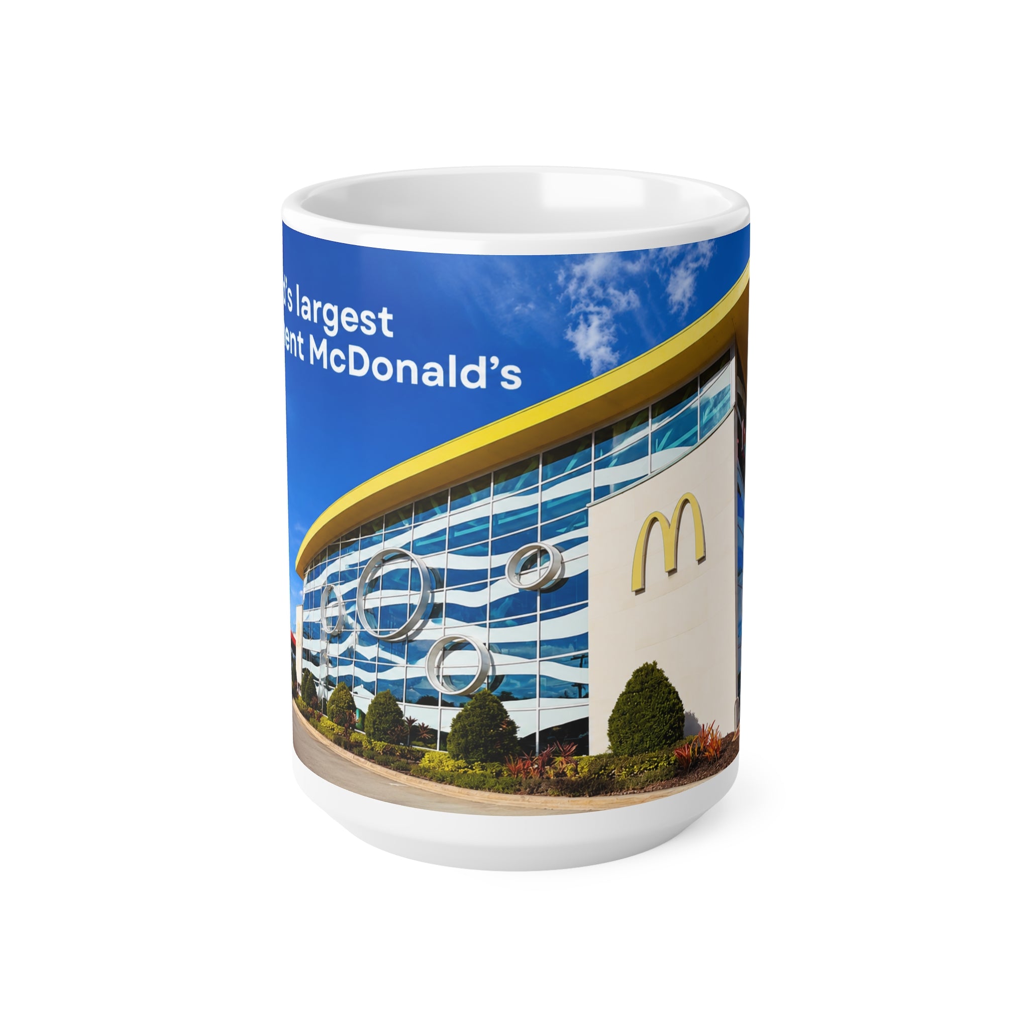 World's Largest Entertainment McDonald's Orlando Photo Mug - Ceramic Coffee Cup (11oz/15oz)