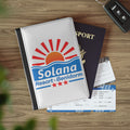 Passport Cover — Solana Resort Benidorm Sun & Waves Travel Passport Holder
