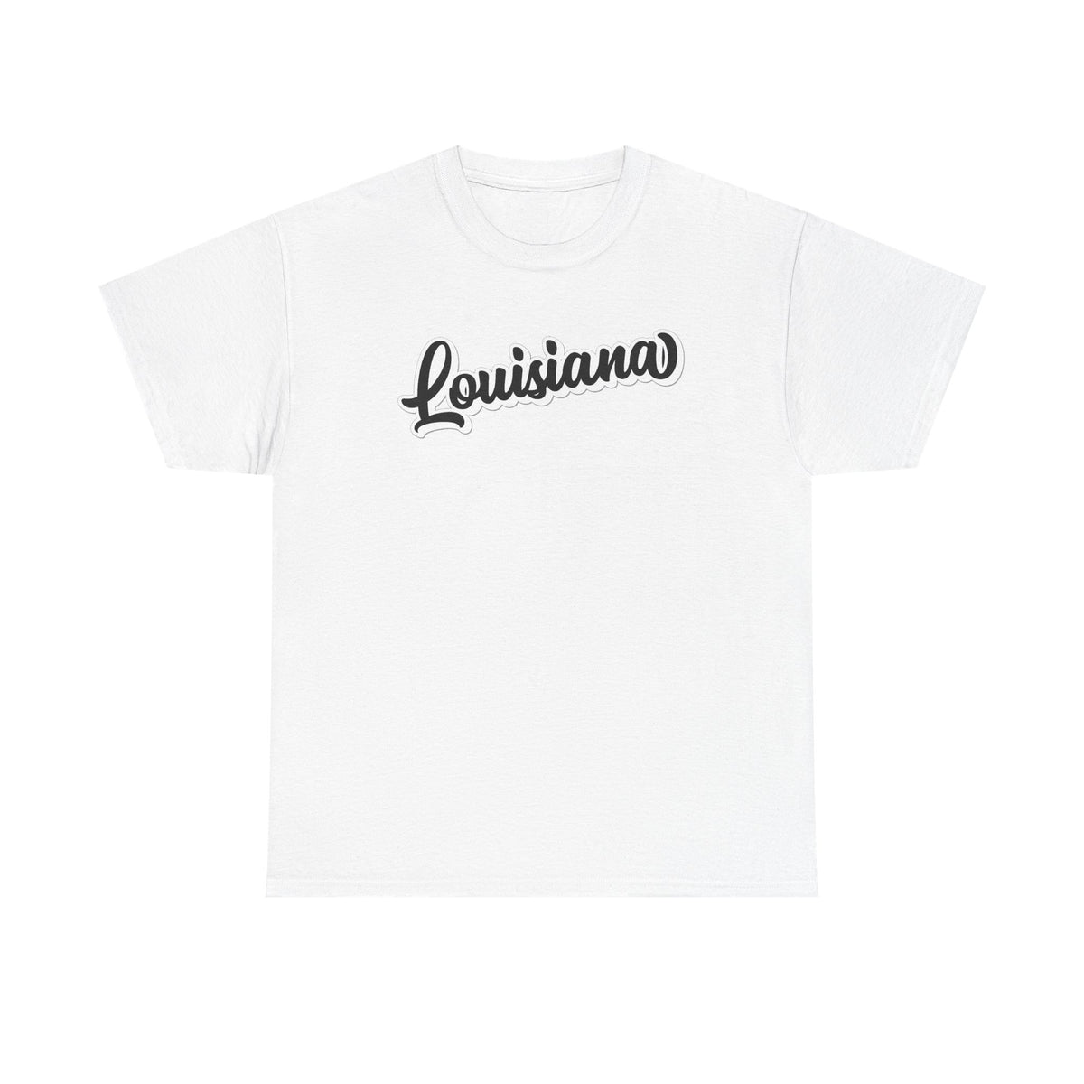 Louisiana Script Cotton T-Shirt