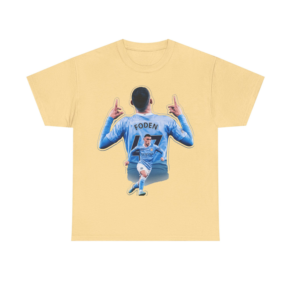 Phil Foden Soccer Fan T‑Shirt – Manchester City Jersey Graphic Tee