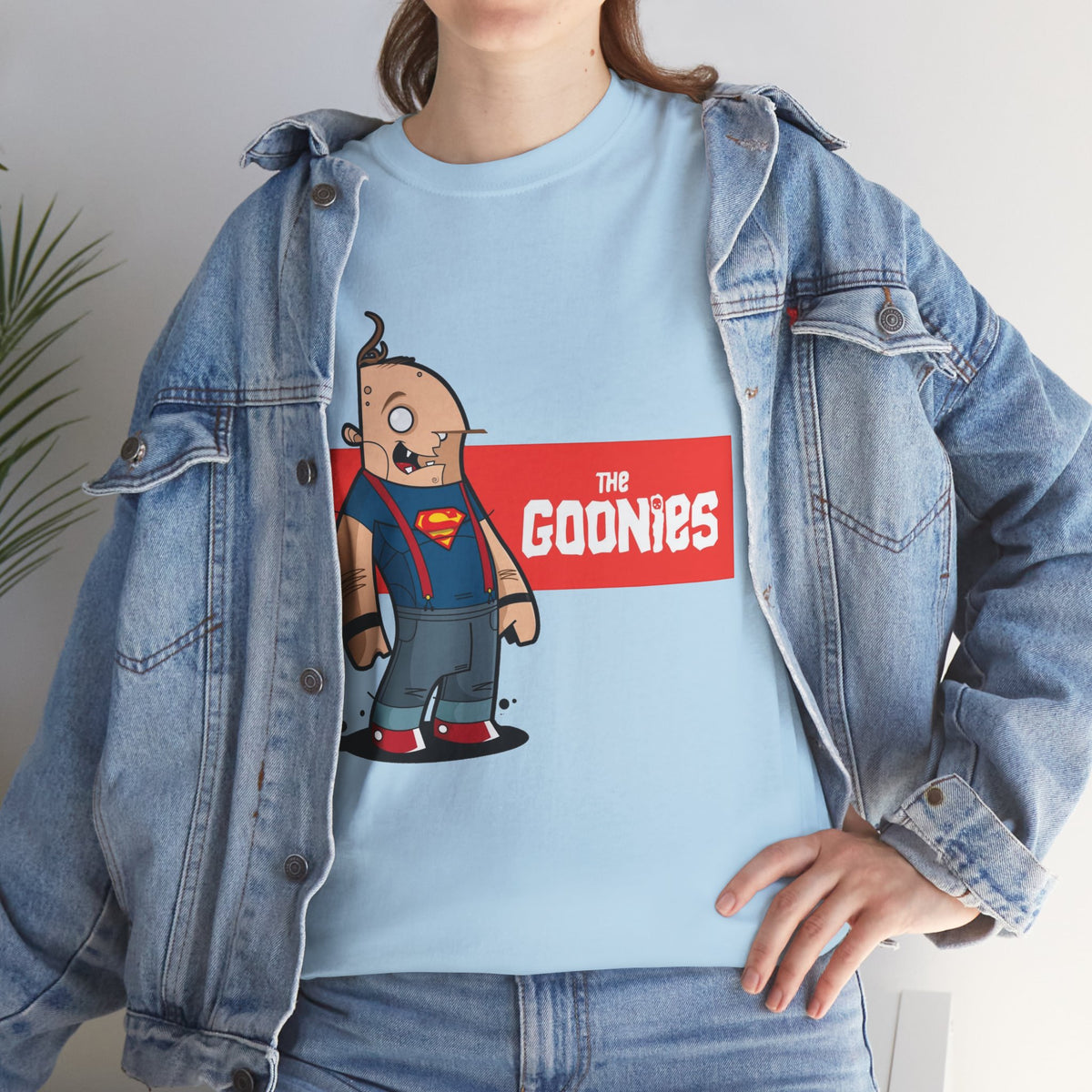 The Goonies Inspired Character Tee — Cartoon Sloth Graphic T‑Shirt