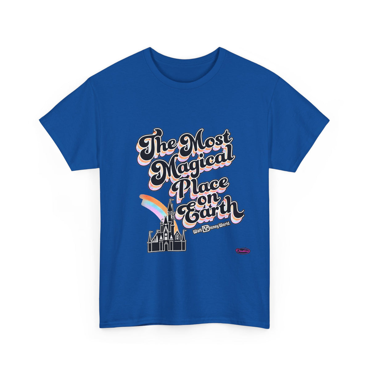 Most magical place in earth Disney inspired Unisex Heavy Cotton Tee
