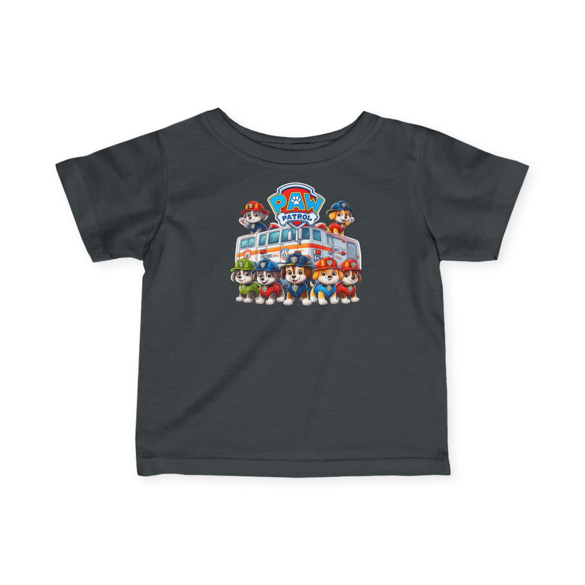 Paw Patrol Infant Tee – Cute Puppy Rescue Crew Baby Shirt