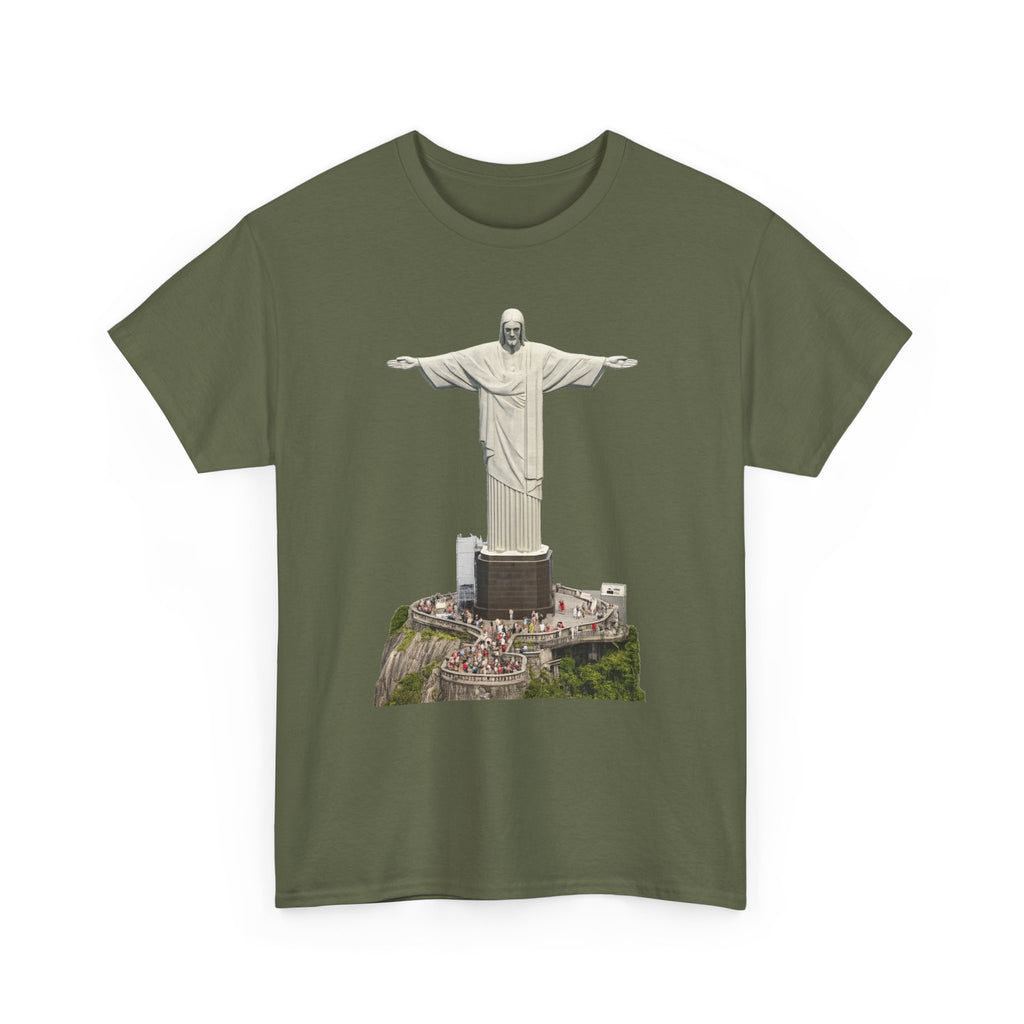 Christ the Redeemer Rio T-Shirt — Brazil Travel & Faith Souvenir Tee