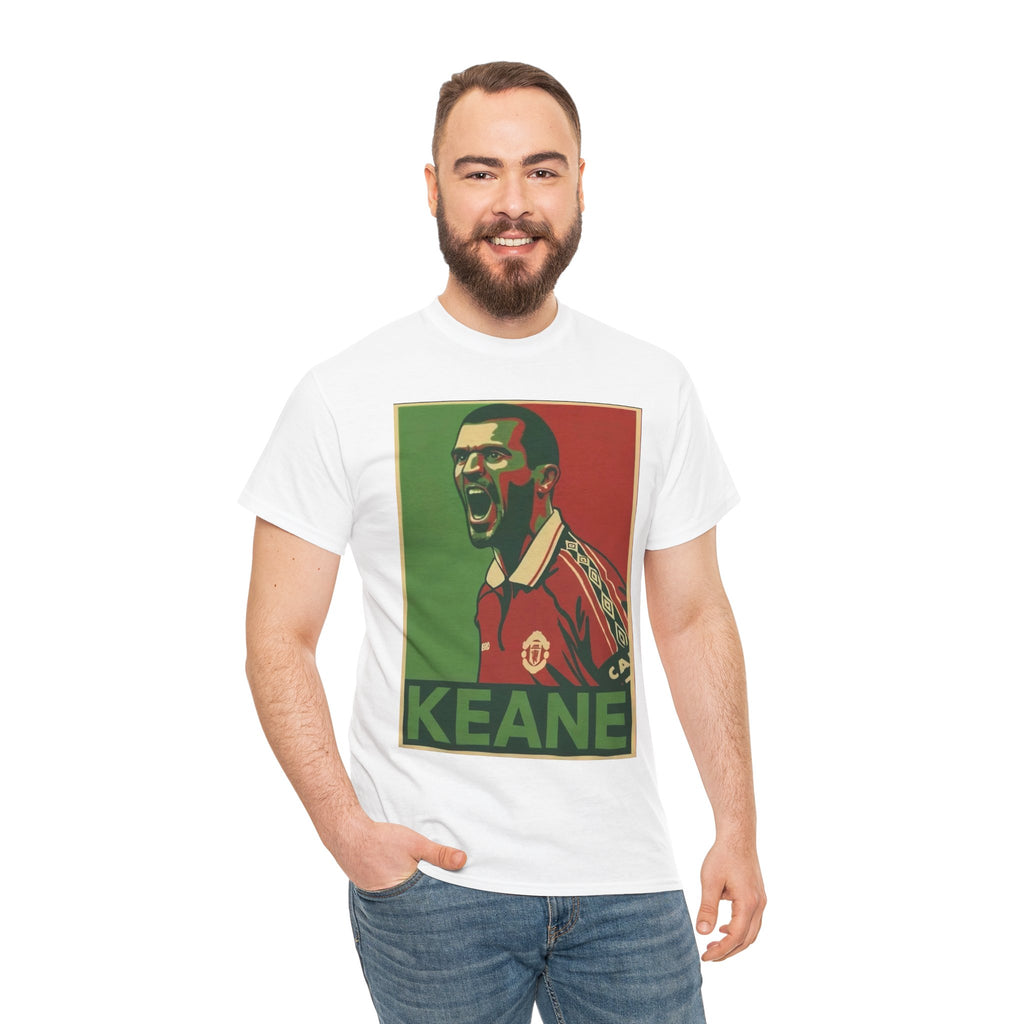 Roy Keane Manchester United Legend Retro Football Tee