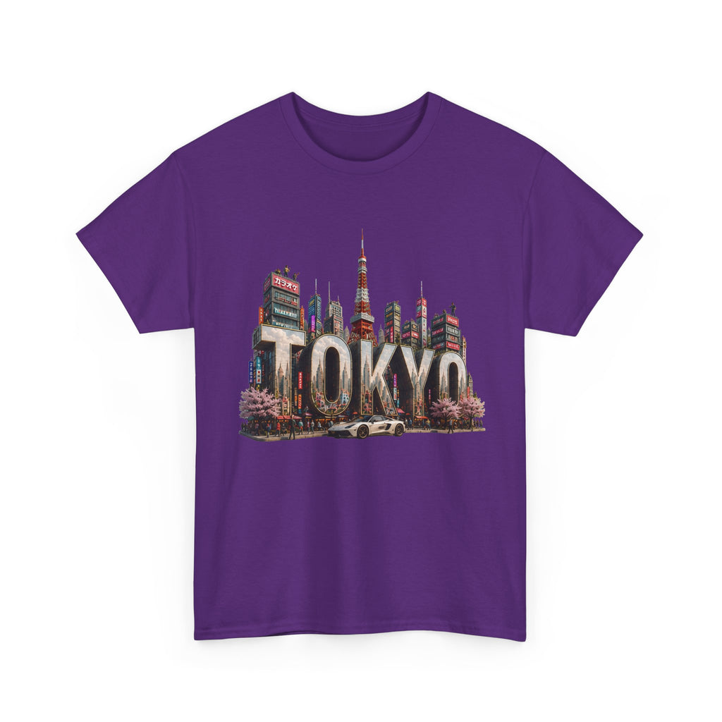 Tokyo Skyline T-Shirt — Vintage Cityscape Graphic Tee