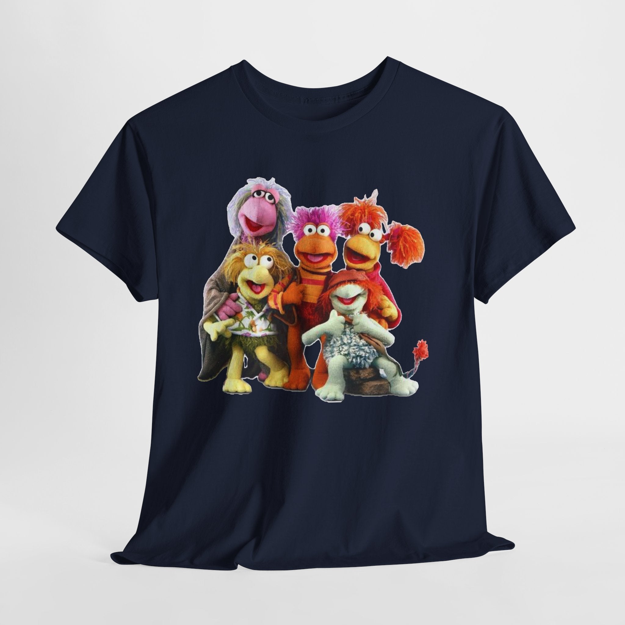 Fraggle Rock Characters T-Shirt — Vintage 80s Kids TV Crew Tee