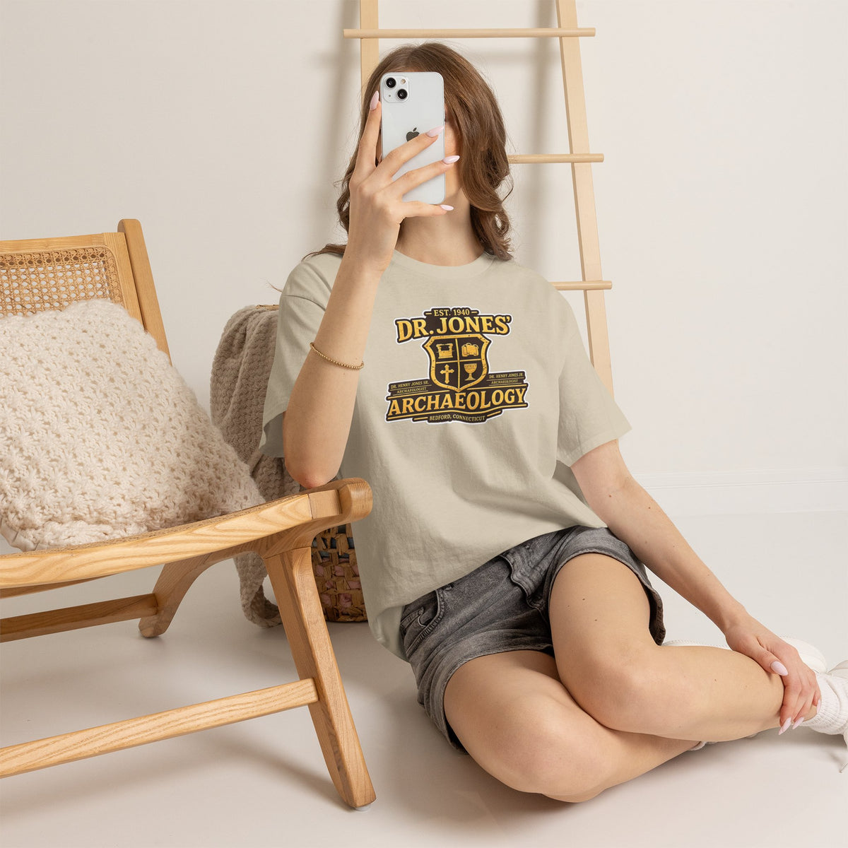 Dr. Jones Archaeology Vintage Adventure Cotton T-Shirt