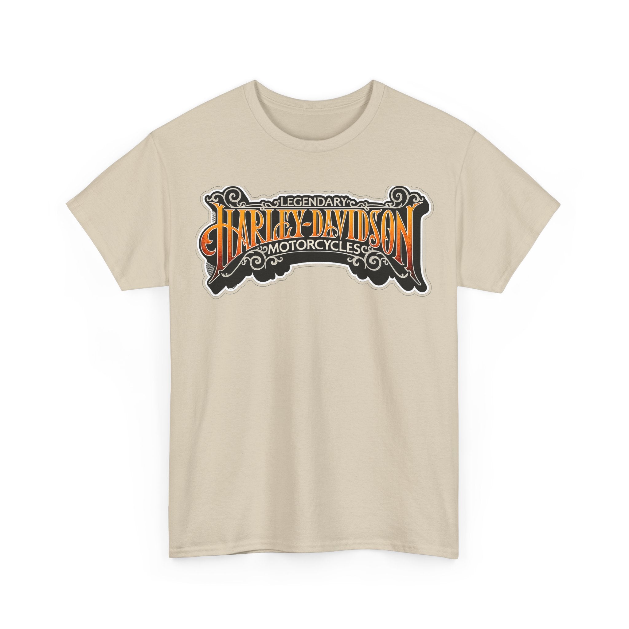 Harley-Davidson Vintage Logo Tee — Retro Motorcycle Graphic T-Shirt