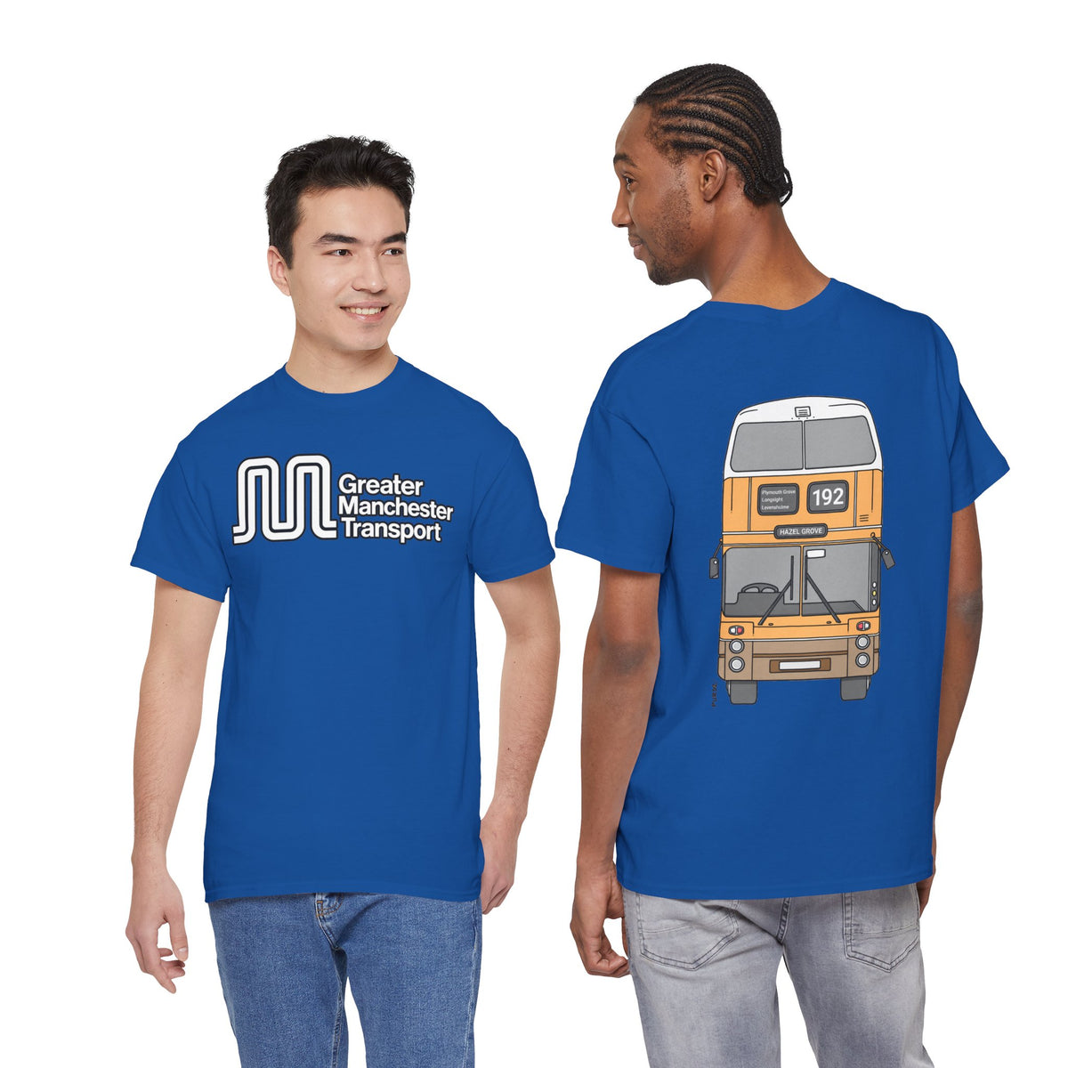 Greater Manchester Transport Tee – Vintage Bus Graphic T-Shirt