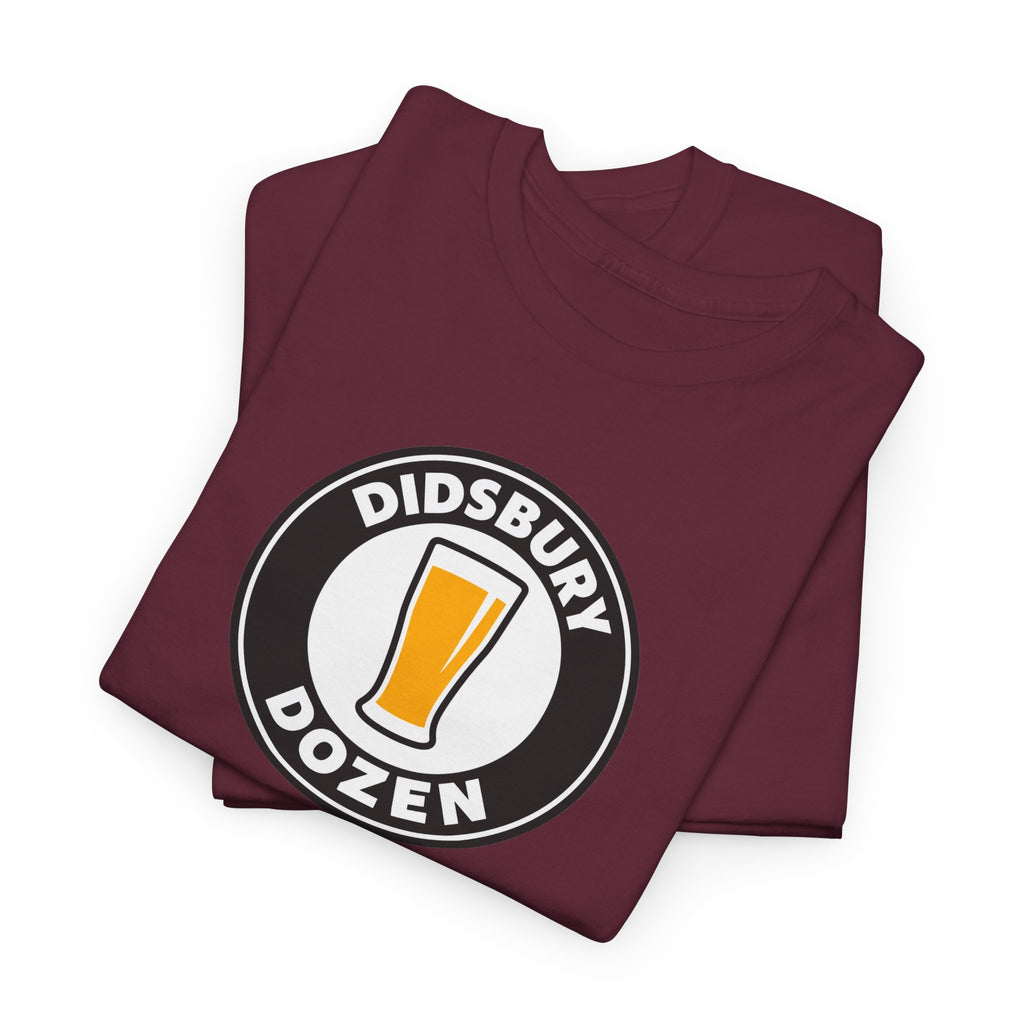 Didsbury Dozen Beer Logo Cotton T-Shirt / Tee