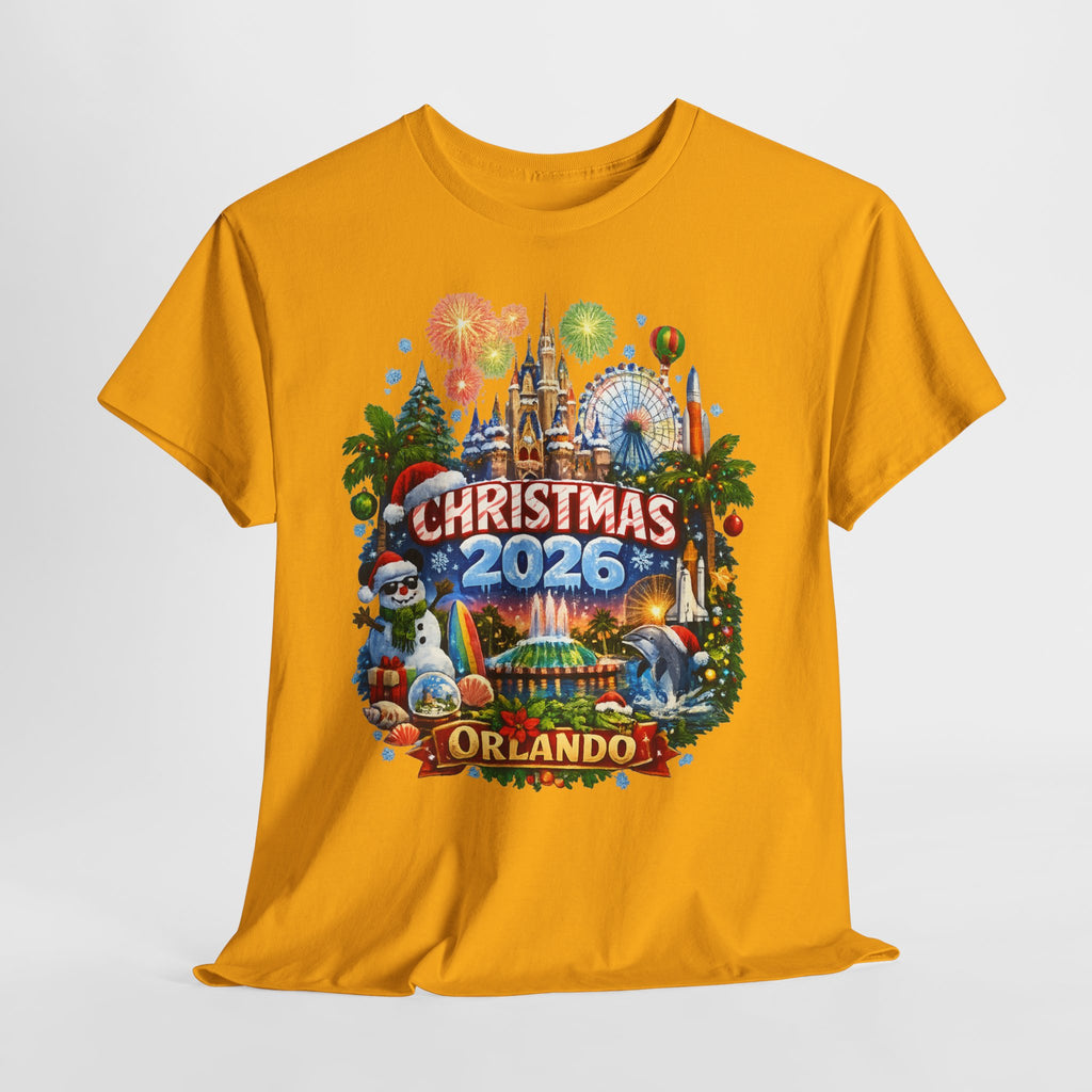 Christmas 2026 Orlando T-Shirt — Holiday Theme Park Souvenir Tee