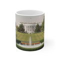 White House Scenic Photo Mug — Presidential Landmark Ceramic Coffee Cup (11oz & 15oz)