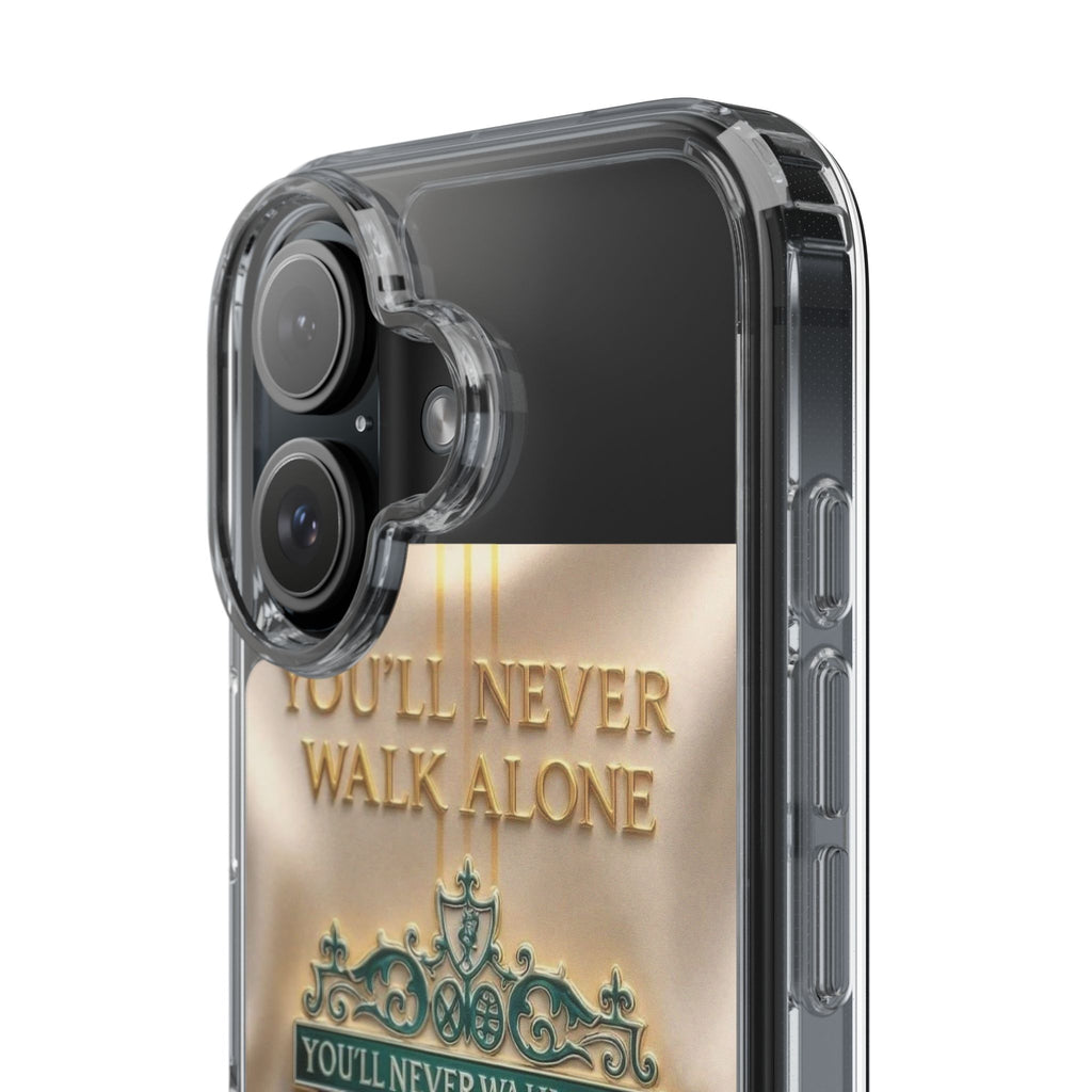 Liverpool FC 'You'll Never Walk Alone' Clear Phone Case