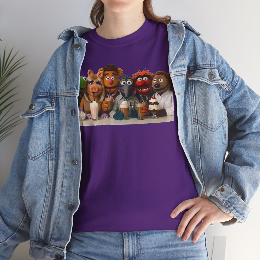 Muppet Cast Retro Poster Cotton T-Shirt