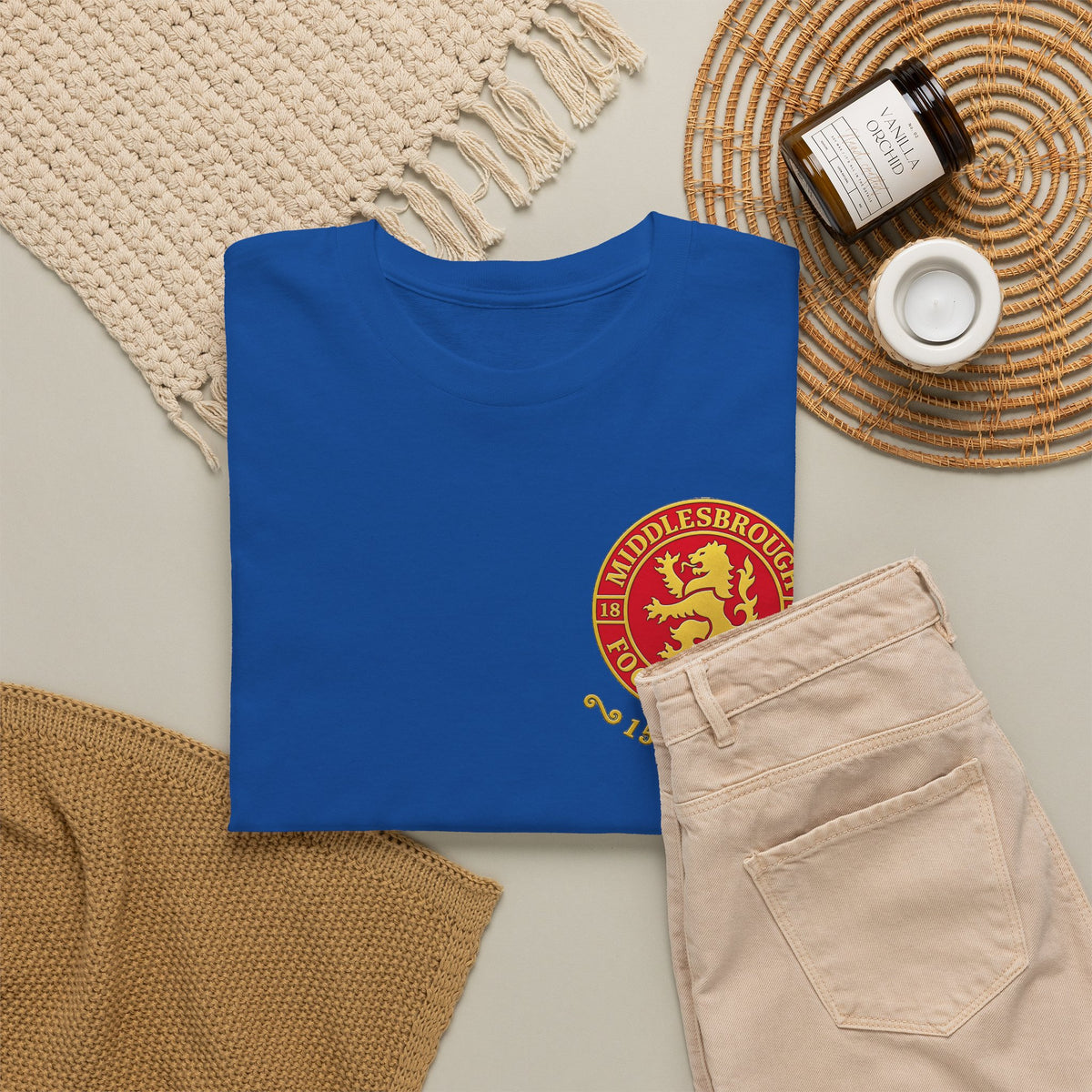 Middlesbrough 150th Crest Cotton T-Shirt