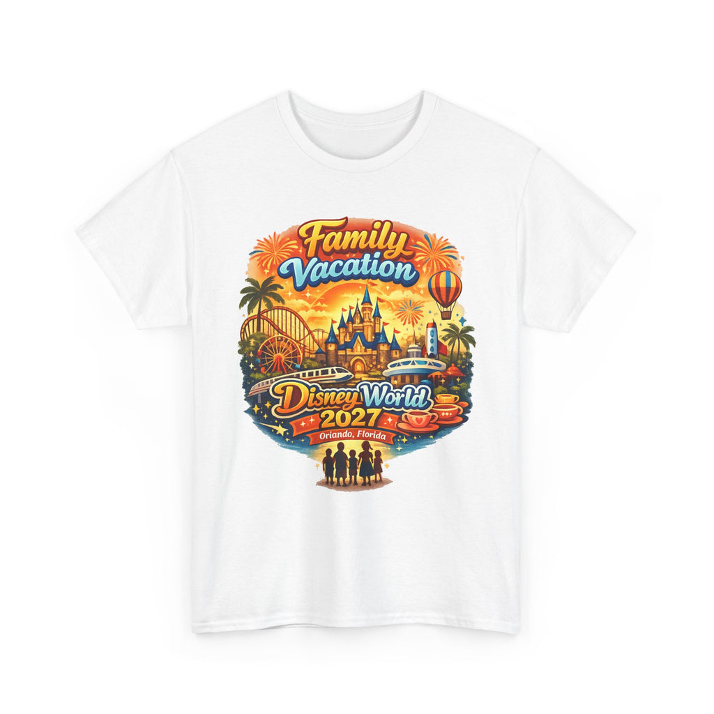 Family Vacation 2027 Tee — Theme Park Souvenir Shirt